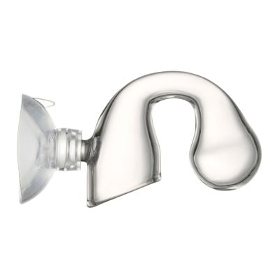 Aquatische CO2 Glas Drop Checker – Transparante Druppelchecker Voor Aquarium CO2 Systeem, Incl. Testoplossing, Zuignap Montage